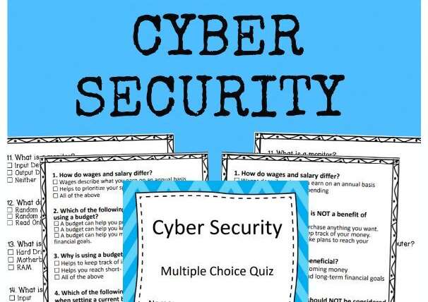 Cybersecurity Weekend Quiz